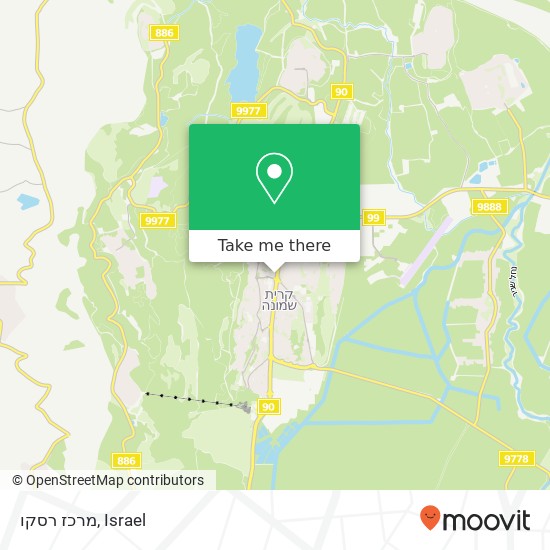 מרכז רסקו map