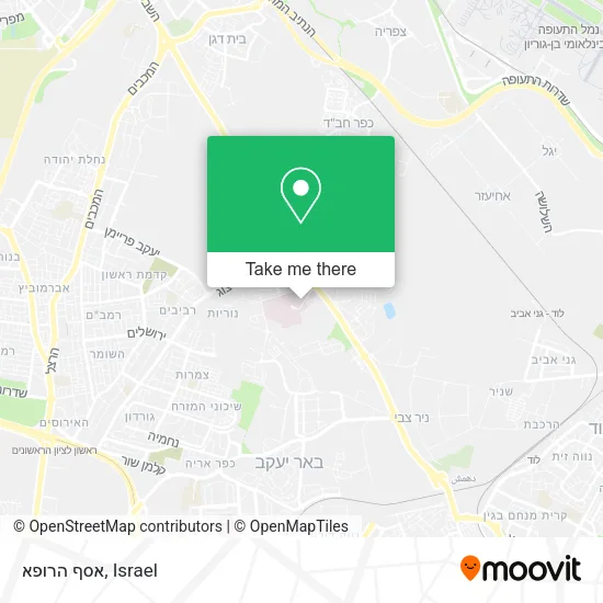 Карта אסף הרופא