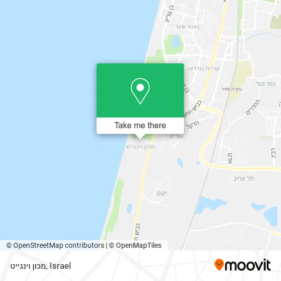 Карта מכון וינגייט