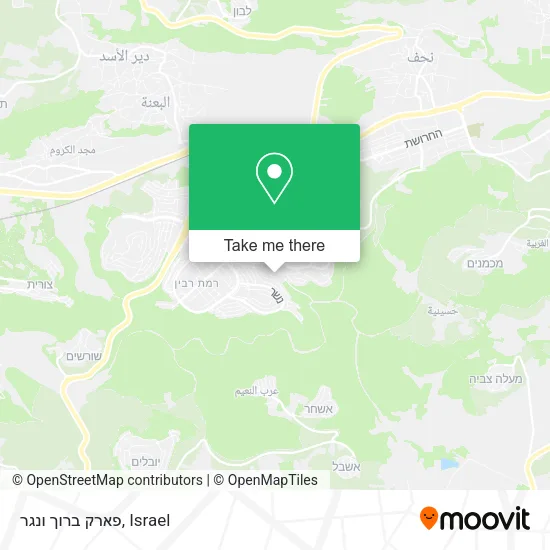 Карта פארק ברוך ונגר