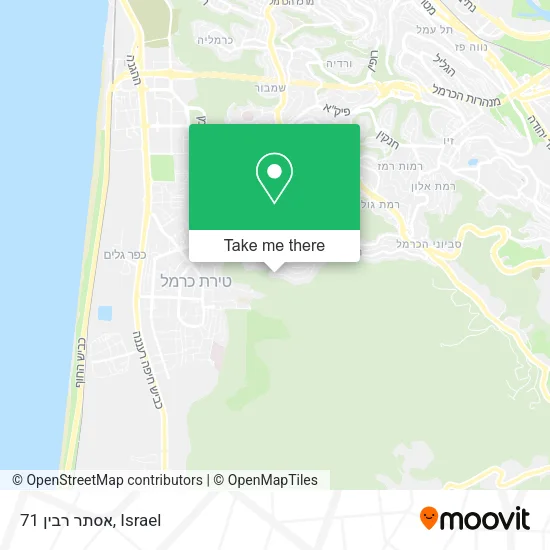 Карта אסתר רבין 71