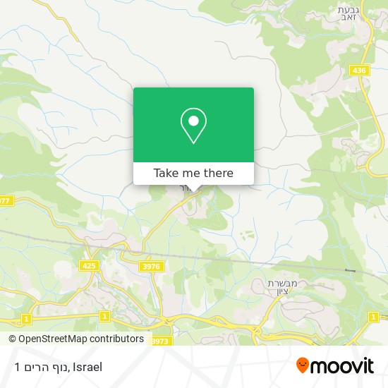 נוף הרים 1 map