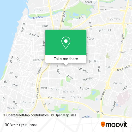 Карта אבן גבירול 30
