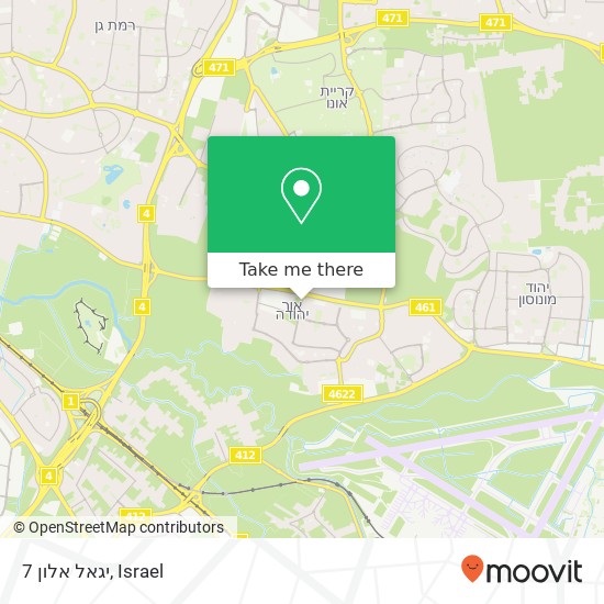 יגאל אלון 7 map