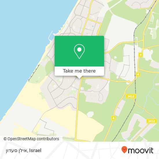 אילן סעדון map