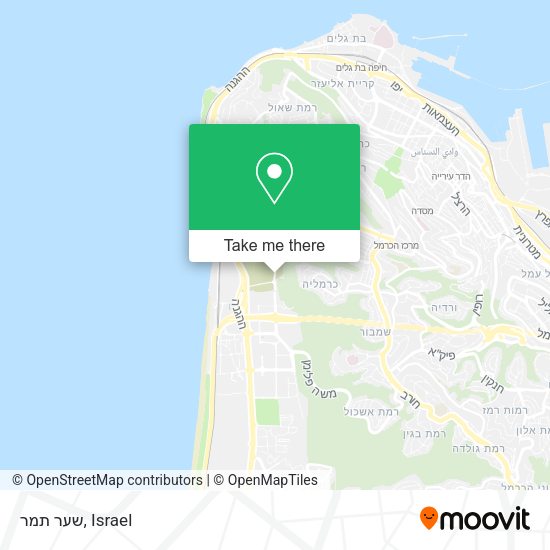 Карта שער תמר
