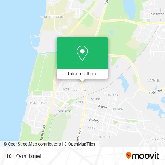 Карта מנא"י 101