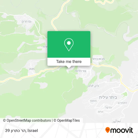 Карта הר כתרון 39