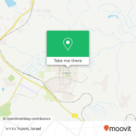 משעול הדרור map