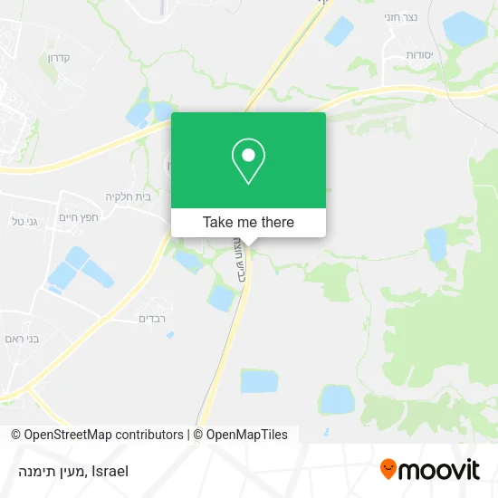 Карта מעין תימנה