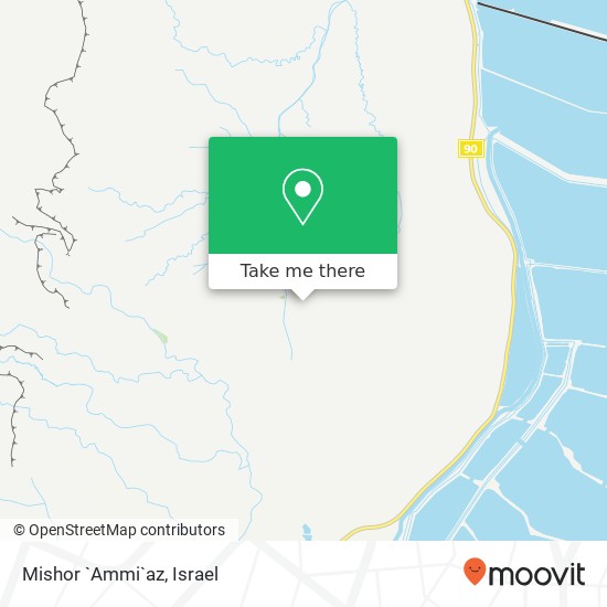 Mishor `Ammi`az map