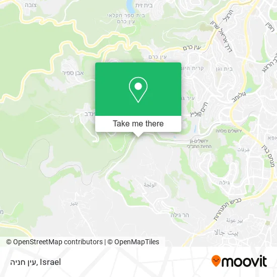 Карта עין חניה