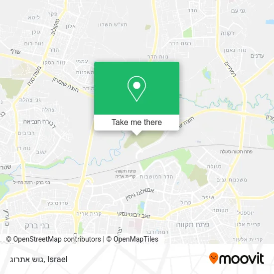 Карта גוש אתרוג
