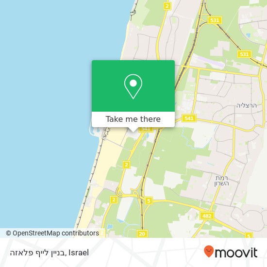 בניין לייף פלאזה map