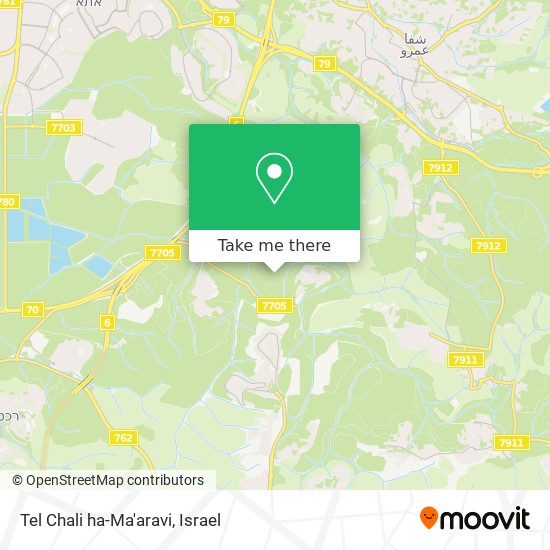 Карта Tel Chali ha-Ma'aravi