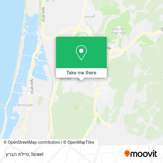 Карта טיילת הברון