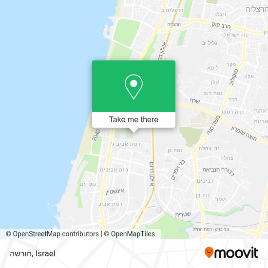Карта חורשה