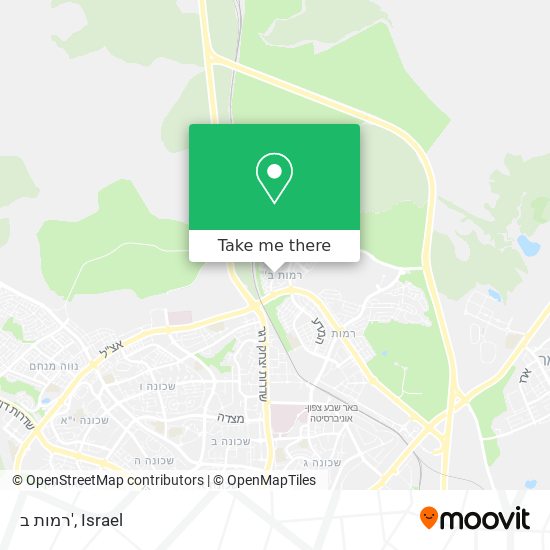 רמות ב' map