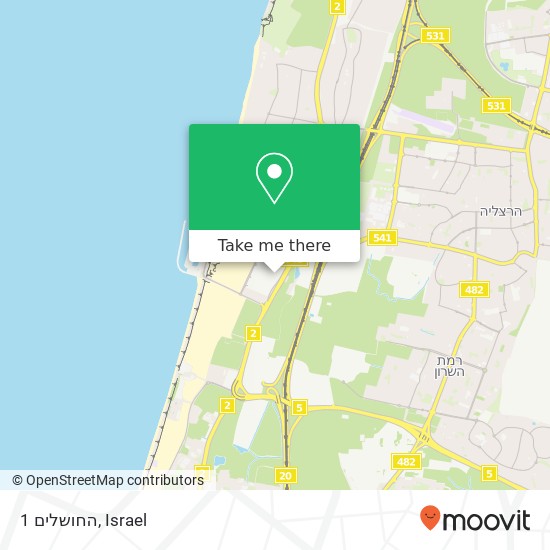 החושלים 1 map