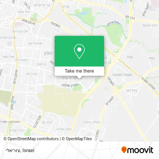 Карта עזריאלי
