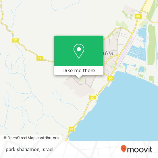 Карта park shahamon