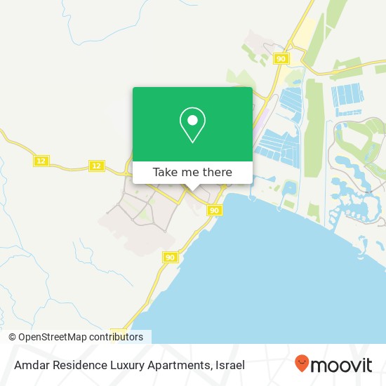 Amdar Residence Luxury Apartments map