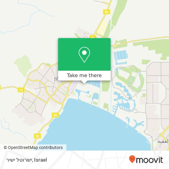 ישרוטל ישיר map