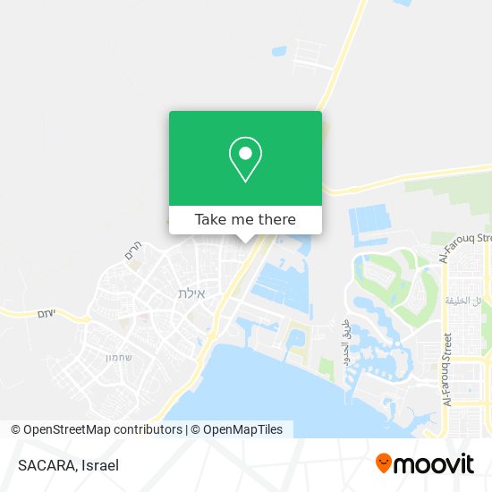 SACARA map