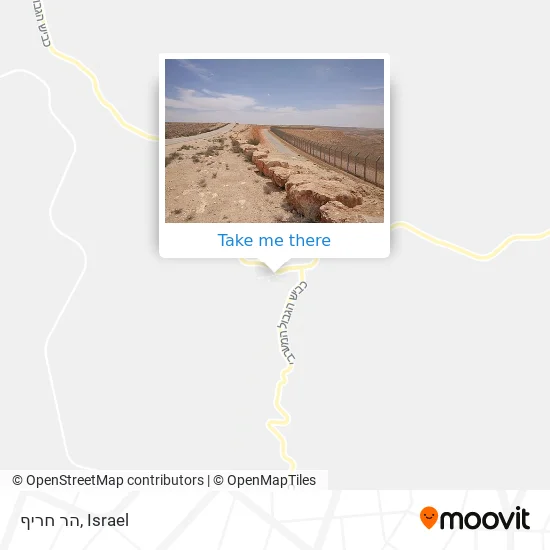 Карта הר חריף