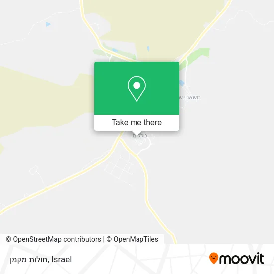Карта חולות מקמן