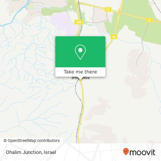 Ohalim Junction map