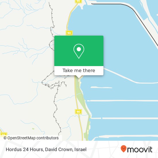 Hordus 24 Hours, David Crown map