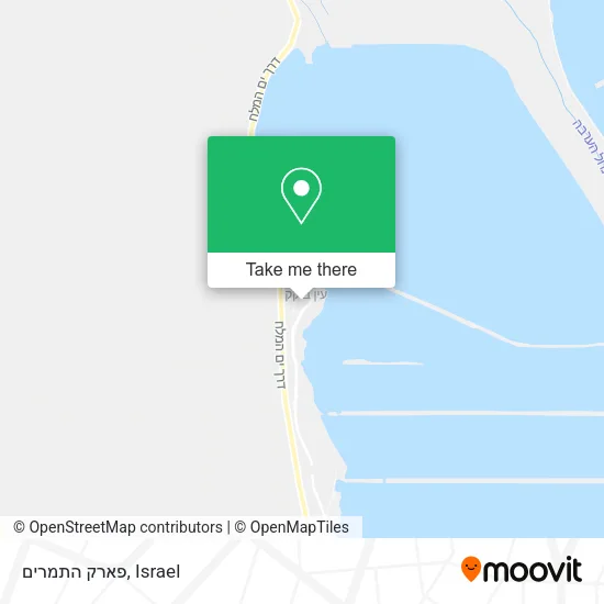 Карта פארק התמרים