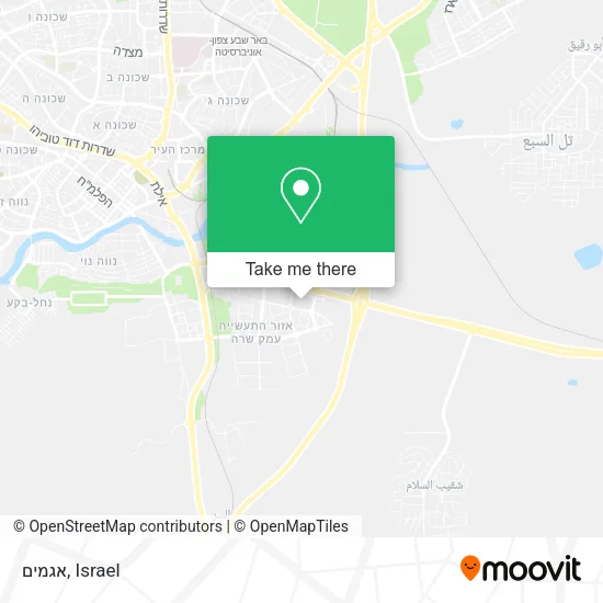 Карта אגמים