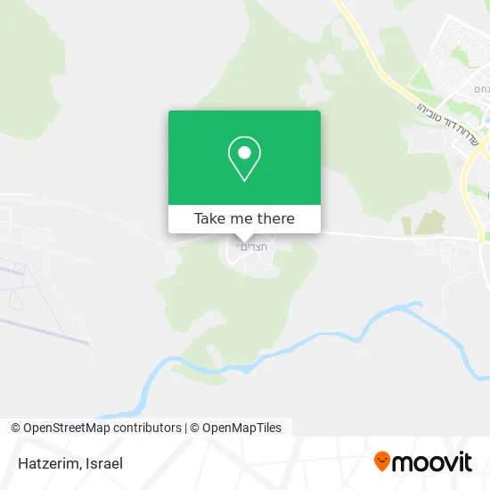 Карта Hatzerim