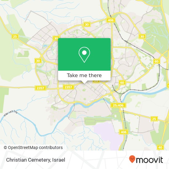 Карта Christian Cemetery