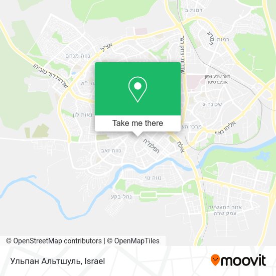 Ульпан Альтшуль map