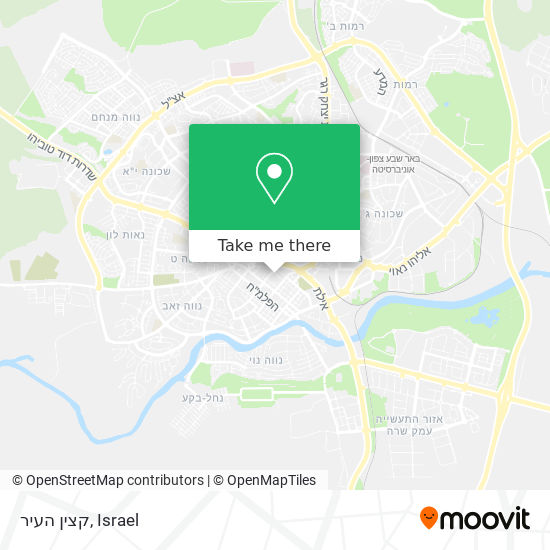 קצין העיר map