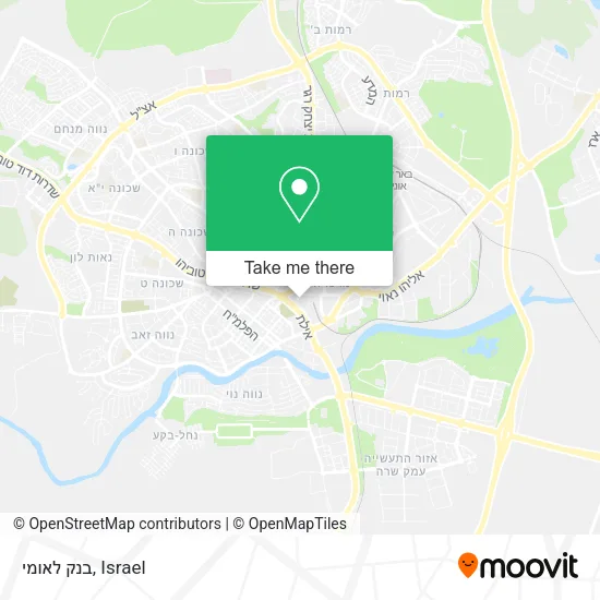 Карта בנק לאומי