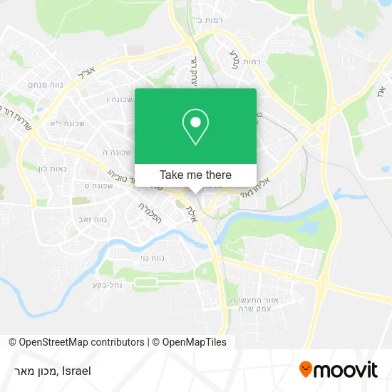 Карта מכון מאר