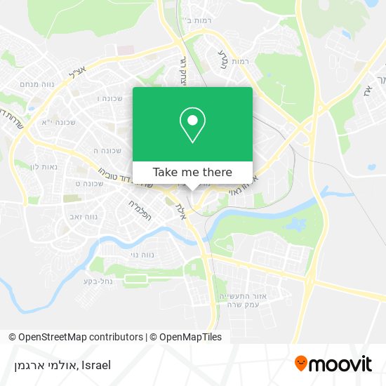 אולמי ארגמן map