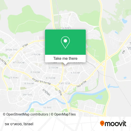 Карта סטארט אפ