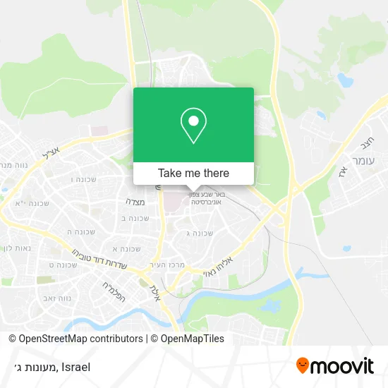 Карта מעונות ג׳