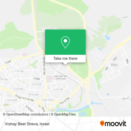 Карта Vishay Beer Sheva