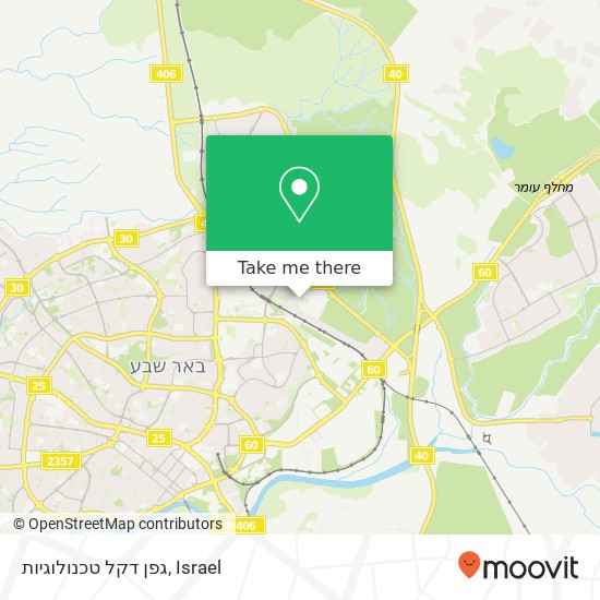 גפן דקל טכנולוגיות map