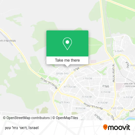 Карта דואר נחל עשן