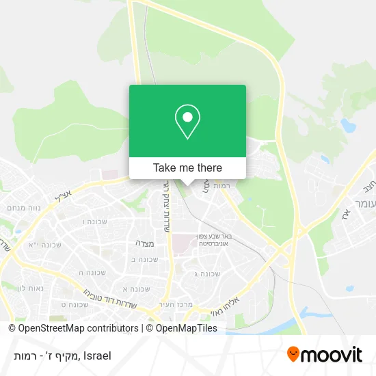 Карта מקיף ז' - רמות