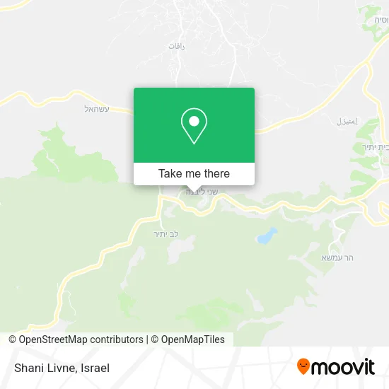Карта Shani Livne