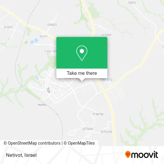 Карта Netivot