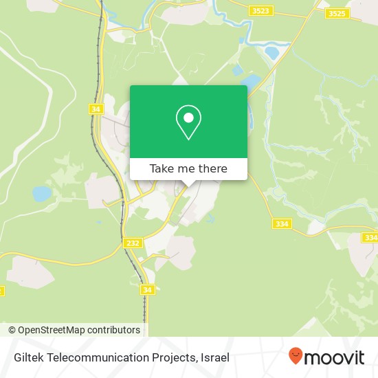 Giltek Telecommunication Projects map